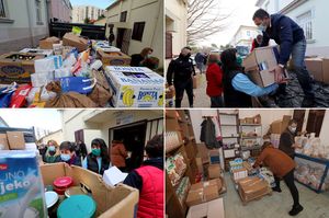 NEMA DISTANCE ZA HUMANOST Virani donirali preko šest tona hrane i kućnih potrepština Pučkoj kuhinji u Zadru