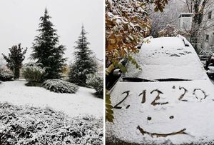 SNIJEG PADA U ISTRI Vozači se pozivaju na oprez