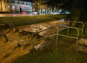 SVE SLUŽBE NA TERENU Velike količine oborina natopile Poreštinu