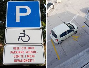 Policija će u Splitu nadzirati korištenje parkirališnih mjesta rezerviranih za osobe s invaliditetom