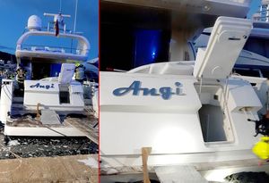 Izgorjela 18-metarska jahta u splitskoj ACI marini