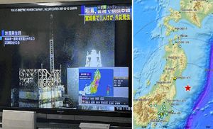 Izuzetno snažan potres kraj obale Fukushime u Japanu