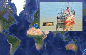 TIAMA Moćna jedrilica nakon plovidbe Arktikom i Anatarktikom stigla do Korčule