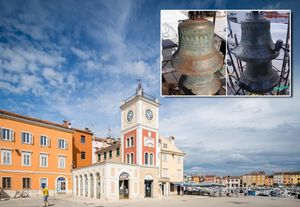 ROVINJ Rekonstruirana brončana zvona vraćena na Gradski sat