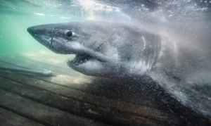 TEK DRUGA KOJA JE PREŠLA ATLANTIK Velika bijela psina pliva prema Velikoj Britaniji