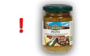 OPREZ! Komadići stakla u staklenki pesto