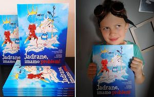 JADRANE, IMAMO PROBLEM Slikovnica iz zadarske Tvornice mašte