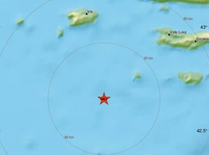 Novi potres u Jadranu , 40 km od Visa