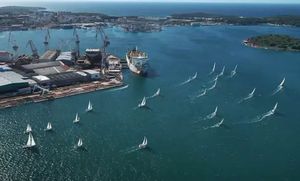 IMPRESIVNA SLIKA Tradicionalna regata krstaša ispred Pule podigla 30 jedara