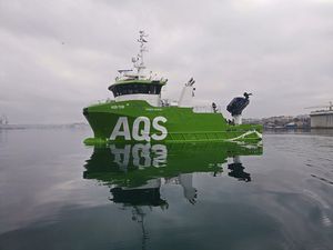 Pokusna plovidba u Puli novog broda za Norvežane