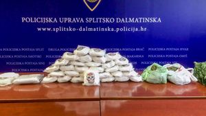 VIDEO Policija u Splitu zaplijenila najveću količinu amfetamina u Hrvatskoj do sada