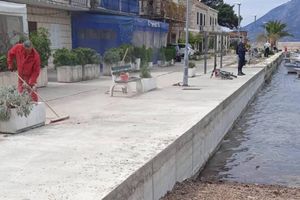 Sanirana oštećena obala u Žuljani na Pelješcu