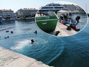 MORE SPAJA Specijalna jedinica policije Ajkula očistila podmorje u riječkoj luci