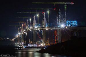 SUTRA SE SPAJA HRVATSKA Posljednji komad Pelješkog mosta zavarit će se u večernjim satima