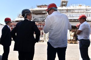 AMERIKANCI U BRODOSPLITU Izaslanstvo SAD-a došlo vidjeti što to radi splitski škver