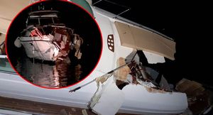 FOTO Pogledajte što je ostalo od glisera nakon stravične pomorske nesreće u Hvarskom kanalu