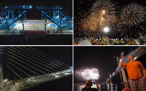 VIDEO Ovako je izgledalo spajanje konstrukcije Pelješkog mosta