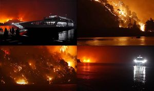 GRČKI PAKAO Masovne evakuacije oko Atene, požari proždiru zemlju