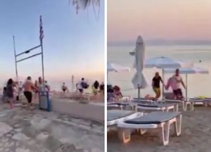 VIDEO Rat za ležaljke ili scena iz novog nastavka idiokracije?