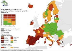 ECDC objavio novu koronakartu, hrvatska obala i dalje u narančastom