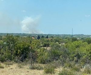 GORI KOD NP KRKA Ponovno se aktivirao već ugašeni požar