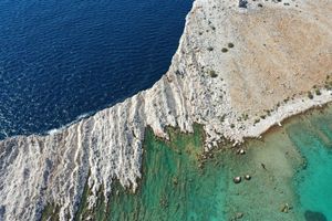 FOTO Kornatski Yin i Yang – Greben koji razdvaja dvije stvarnosti