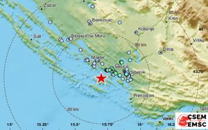 Potres od 3,2 po Richteru dobro zatresao šibensko područje