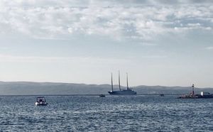 FOTO Luksuzna jahta ruskog milijardera mamila poglede Splićana