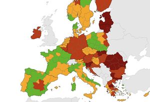 Objavljena nova karta ECDC-a: Hrvatska i dalje u crvenom, Zagreb tamnocrven