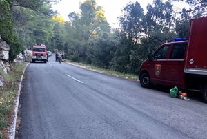 Munja uzrokovala požar u Nacionalnom parku Mljet
