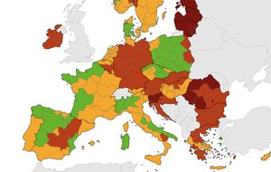 HRVATSKA I DALJE U CRVENOM Na novoj korona karti, za nas ništa novog