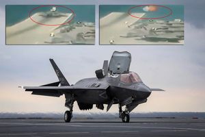 PROCURILA SNIMKA Trenutak kada se britanski lovac F35 srušio u Sredozemno more prilikom polijetanja s nosača