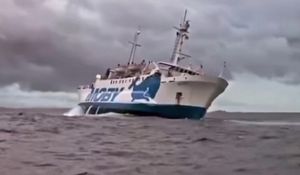 VIDEO Trajekt zapeo u oluji usred tjesnaca na Sredozemlju