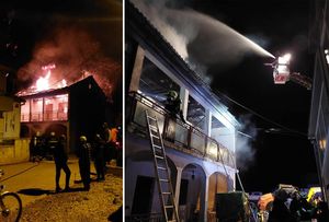 STRAŠNE SCENE Kuća u Sukošanu u potpunosti izgorjela: “Izvučena plinska boca, šteta je velika!”