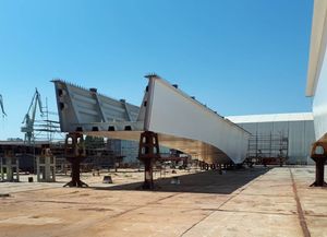 Brodosplit će napokon transportirati gotove elemente za gotovo pola kilometra dug most Ston