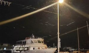 VIDEO U Zadru je sinoć padao snijeg