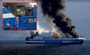 FOTO/VIDEO Putnik pronađen živ nakon tri dana požara trajekta u Jadranu – Traga se za još 11 osoba!