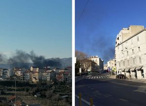 Izbio požar u splitskoj Sjevernoj luci