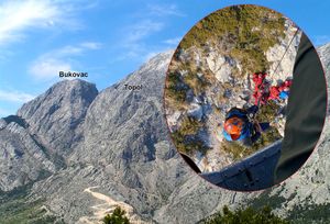 Dramatično spašavanje penjača s Biokova