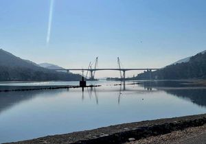 Jutros je napokon spojen most Ston!