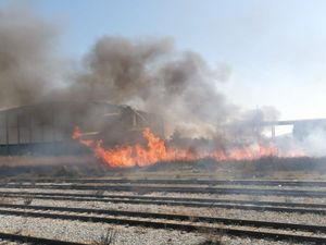 VIDEO Izbio požar u luci Ploče