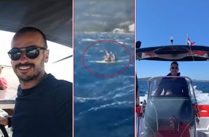 VIDEO: DRAMA KOD MAKARSKE Mladići spasili dvije pothlađene Čehinje, odnijela ih orkanska bura!