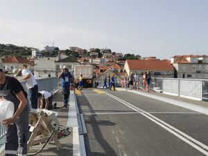 Trogirski gradonačelnik objavio kad će stari most biti ponovno u funkciji za vozila