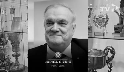 PREMINUO JURICA GIZDIĆ Utjelovljenje Hajduka i hrvatskog sporta - Nedavno je ekipu Morskog HR proveo kroz Hajdukovu bogatu povijest