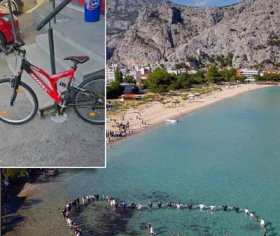 Omišanin "posudio" bicikl pa ga vratio na isto mjesto: "Bilo je tri ure, posudia san za do doma"