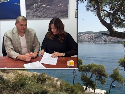 GRADSKA LUKA ŠIBENIK Potpisana 20 - godišnja koncesija: "Prekrcaj, skladištenje, odgovorno upravljanje pomorskim dobrom..."