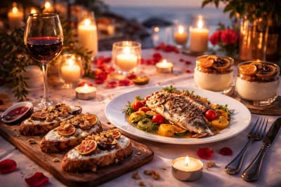 LJUBAV NA TANJURU Mediteranska valentinovska večera koja osvaja srce!