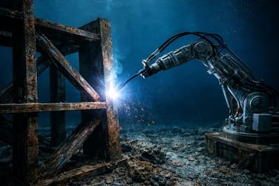 Umjetna inteligencija ide pod more: Autonomni robot za podvodno zavarivanje