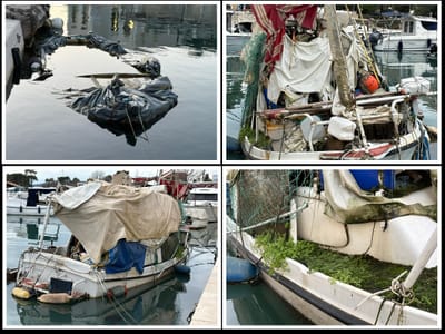 'PIRATI IZ TROGIRA' Fešta od brodova: "Jedan je potonulu brodicu zamotao u najlon, drugi uzgaja mahovinu"