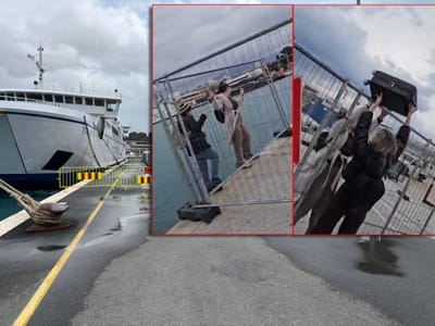 APEL IZ LUČKE UPRAVE SPLIT: "Pogledajte što rade putnici i tako sebe ugrožavaju, molimo vas - NEMOJTE!"